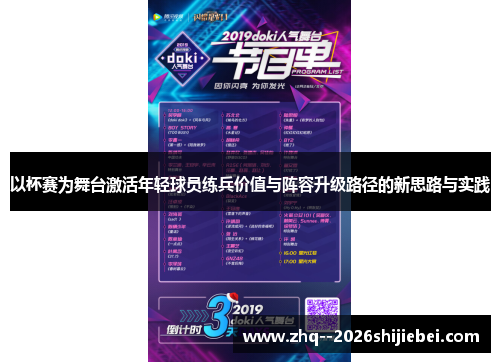 以杯赛为舞台激活年轻球员练兵价值与阵容升级路径的新思路与实践